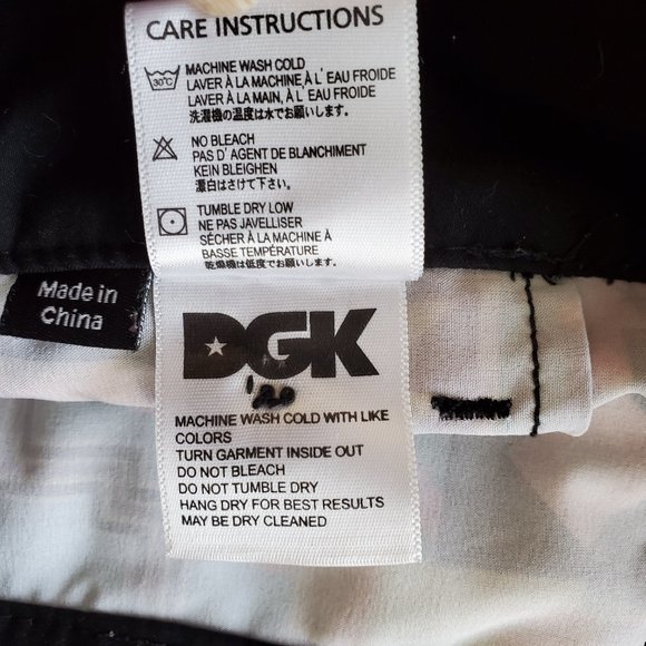 DGK Skateboarding Size 34 Men's Shorts Neon Loud - Picture 8 of 14